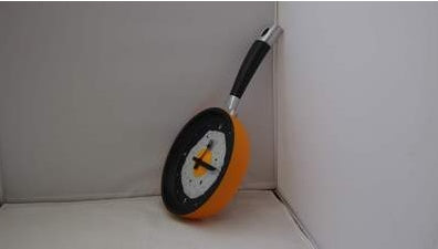 Boiled egg pot wall clock