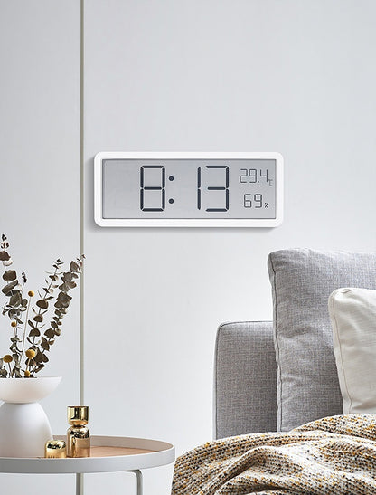 Simple Large Screen Temperature And Humidity Clock