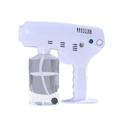 Rechargeable wireless disinfection nano blue sprayer