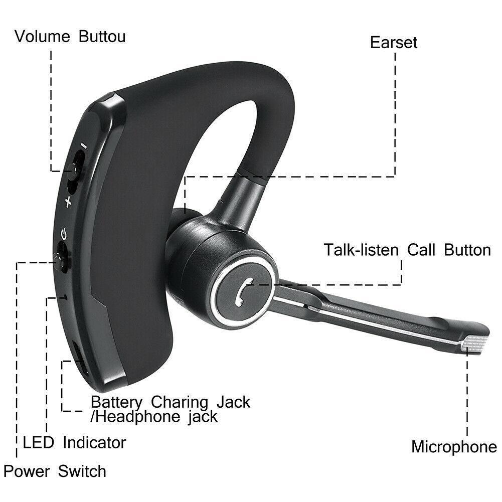 Business stereo bluetooth headset