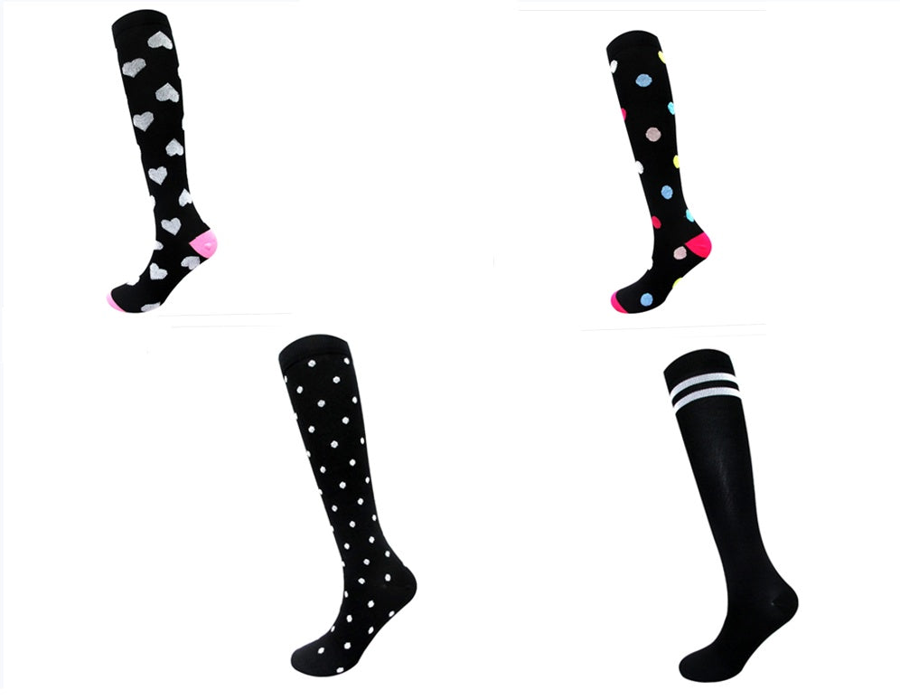 Outdoor Sports Men's And Women's Long Tube Compression Socks
