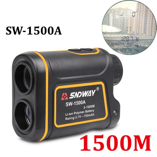 Outdoor handheld golf rangefinder