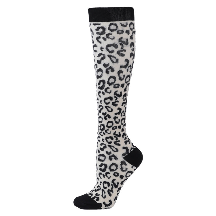 Sports Compression Socks Pattern Stretch Stockings