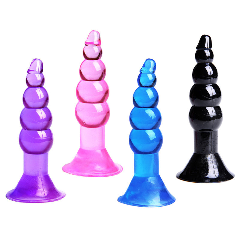 Even beaded acupuncture anal plug anal plug couple sex toys adult fun supplies
