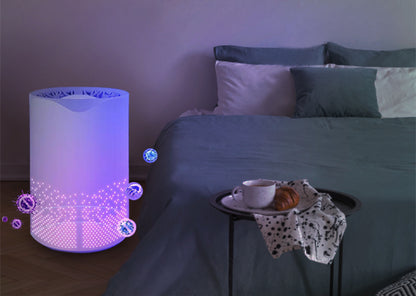 Air Purifier Small Desktop Bedroom Office Car