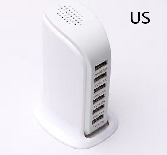 30W Vertical Universal Multi Port USB Charger