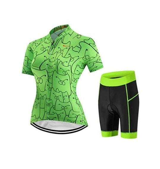 Cycling Kit - CatGreen