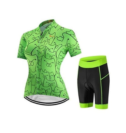 Cycling Kit - CatGreen