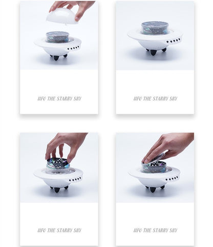 UFO Star Night Light Projector for Kids Creative Toys Stars Projection Lamp Adult Sleep Helper