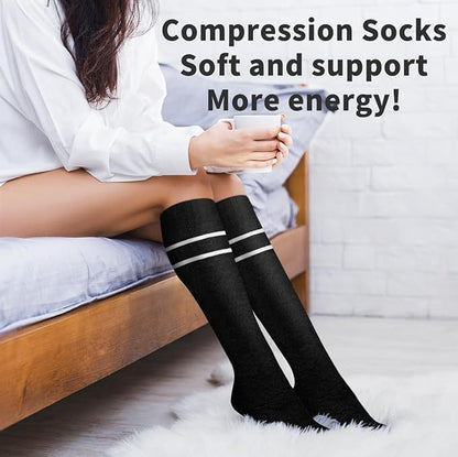 Pregnant Women Elastic Compression Mid-calf Calf Socks Female Skipping Rope Elastic Cycling