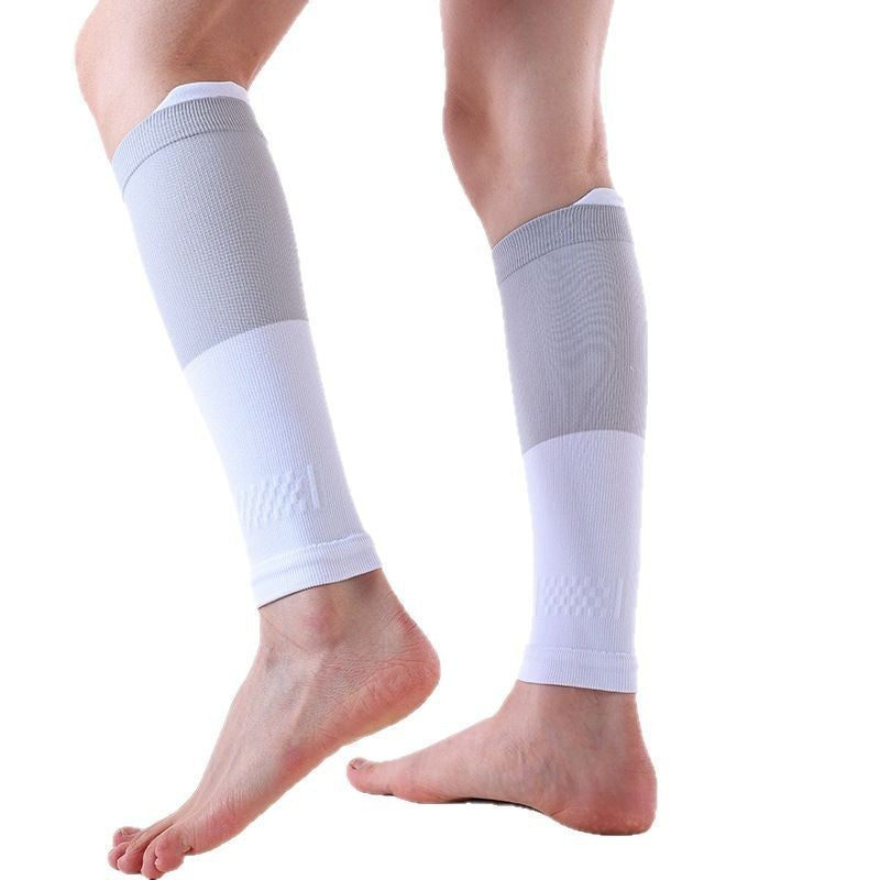 Marathon Cross-country Running Basketball Sports Color Matching Compression Calf Socks