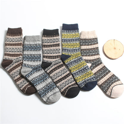 Rabbit wool socks men's business socks