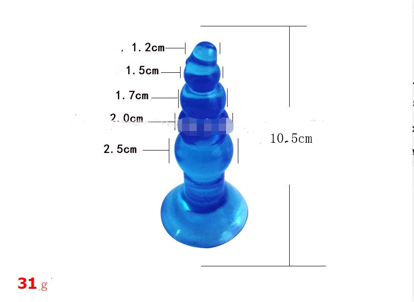 Even beaded acupuncture anal plug anal plug couple sex toys adult fun supplies