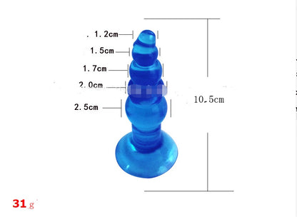 Even beaded acupuncture anal plug anal plug couple sex toys adult fun supplies