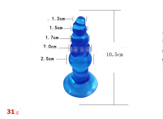 Even beaded acupuncture anal plug anal plug couple sex toys adult fun supplies