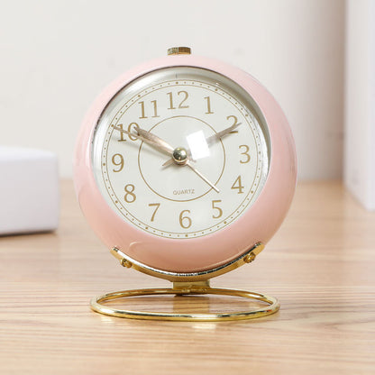 Simple And Silent Bedside Tabletop Lazy Clock