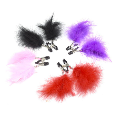 Mimi Clip Color Feather Couple Adult