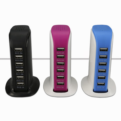 30W Vertical Universal Multi Port USB Charger