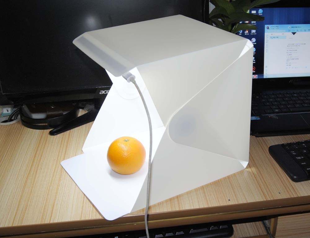 Folding Studio Adjustable Still Life Fill Light Shooting Soft Light Box with Six Color Back Cloth