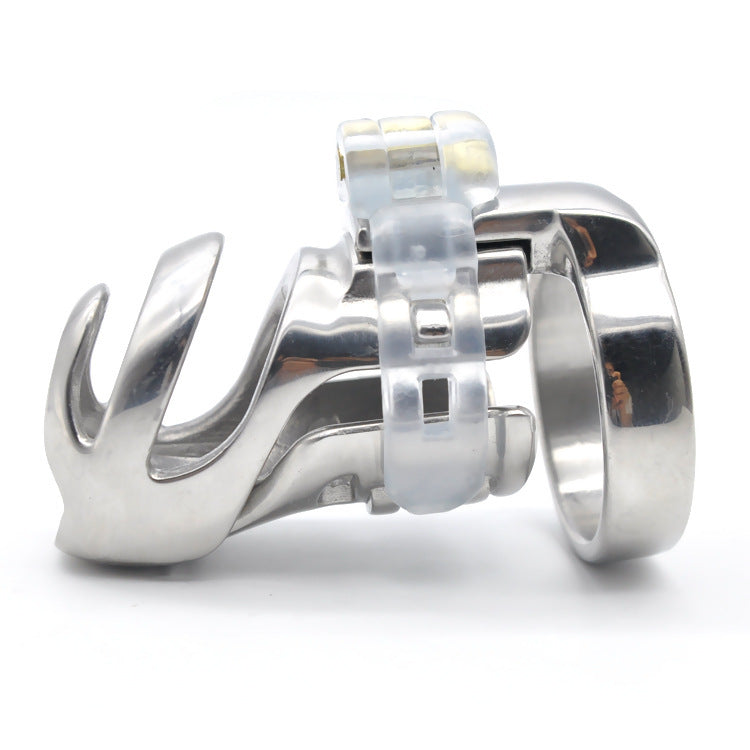 Men's Stainless Steel Chastity Lock Adult Products