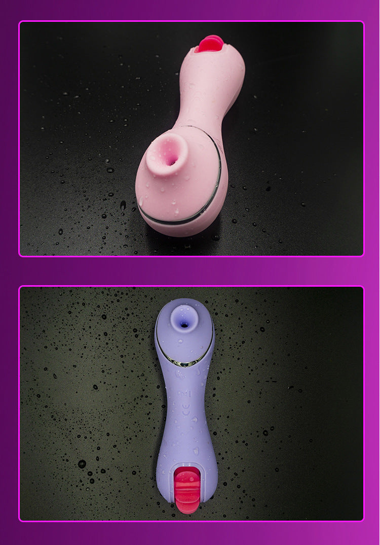 Licking Stick Electric Tongue Female Masturbator Heating And Sucking Adult Sex