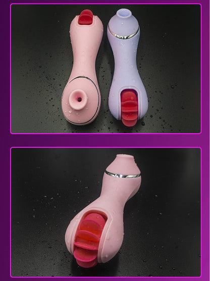 Licking Stick Electric Tongue Female Masturbator Heating And Sucking Adult Sex