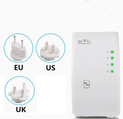 Arc-Shaped Wireless Network Signal Amplifier Enhancer