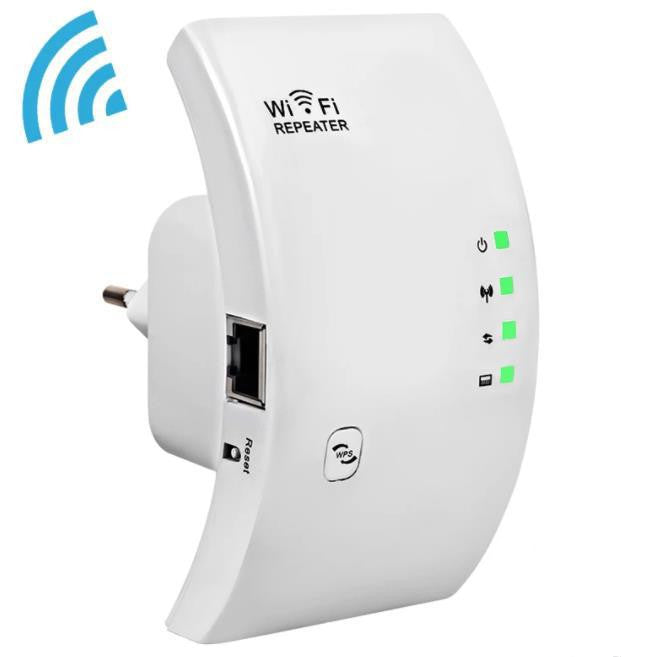 Arc-Shaped Wireless Network Signal Amplifier Enhancer