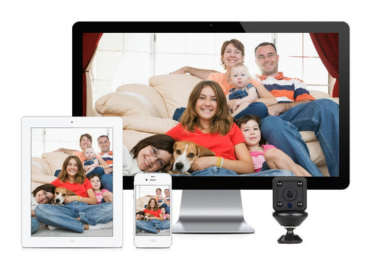 Small Square High-definition Night Vision Infrared Smart Small Remote Monitoring Camera