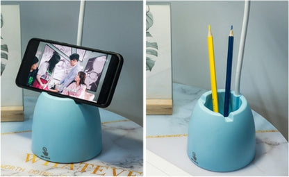 Table-Lamp Freely Led-Light Usb-Socket Eye-Protection