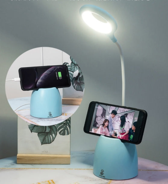 Table-Lamp Freely Led-Light Usb-Socket Eye-Protection