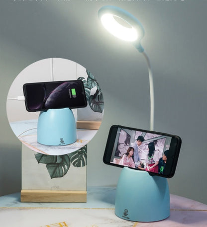 Table-Lamp Freely Led-Light Usb-Socket Eye-Protection