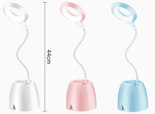 Table-Lamp Freely Led-Light Usb-Socket Eye-Protection