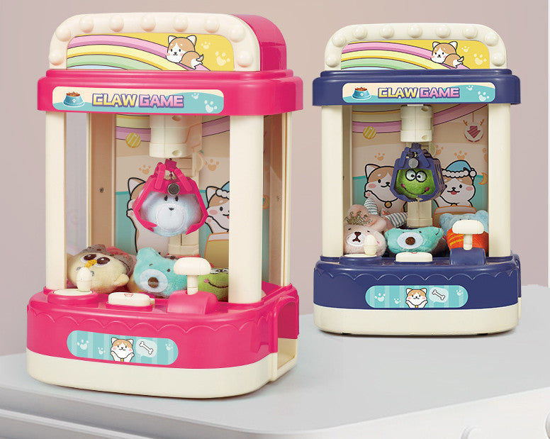 Mini Claw Crane Machine Household Coin Clip Doll Catch Candy Capsule Toys Children's Gift Toys
