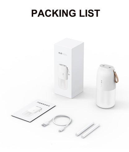 Dual-spray Aromatherapy Humidifier Portable Car USB Humidifier Battery Desktop Simple Humidifier