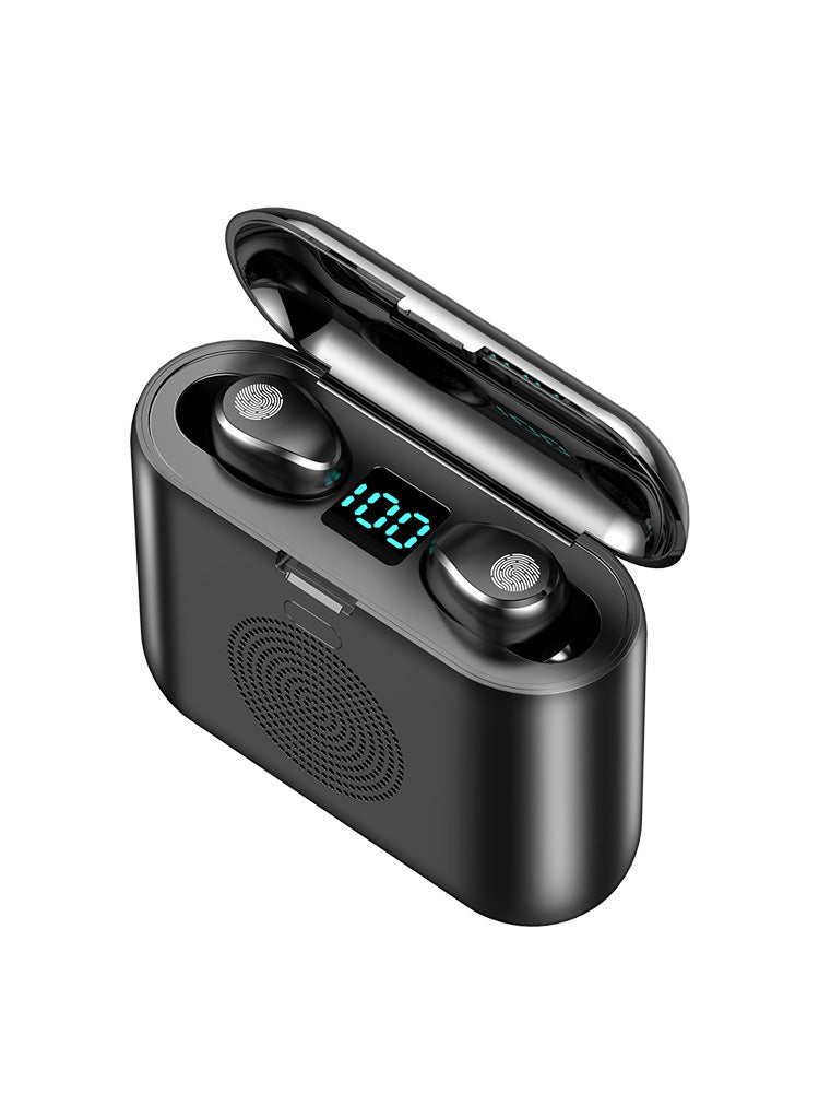 Bluetooth Speaker Combo Single And Binaural Mini Portable Bluetooth Headset