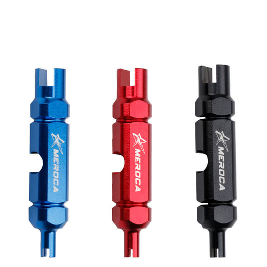 Meroca Bicycle American Valve Core Tool Tire Tube Tire French Valve Extension Rod Removal And Maintenance Wrench