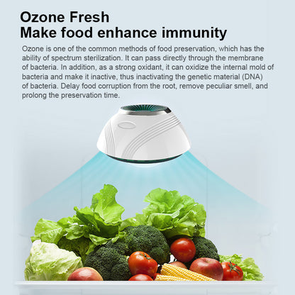 Refrigerator Deodorizer Air Purifier Household Ozone Sterilization Deodorization Box Artifact