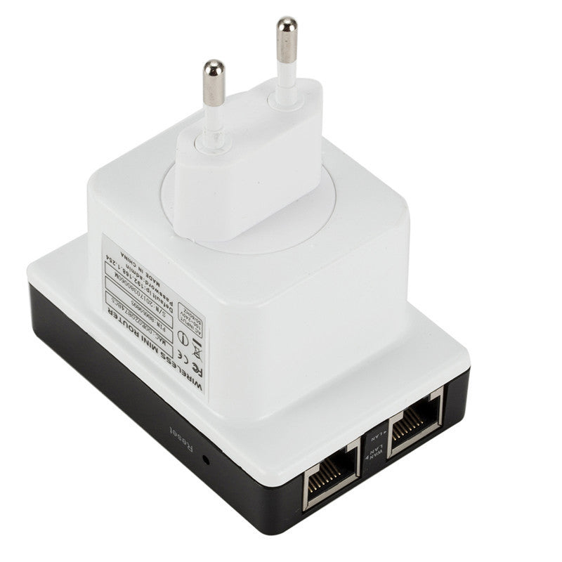 300M Wireless Signal Repeater Wifi Wireless Signal Amplifier Mini Wireless Relay Dual Network Port