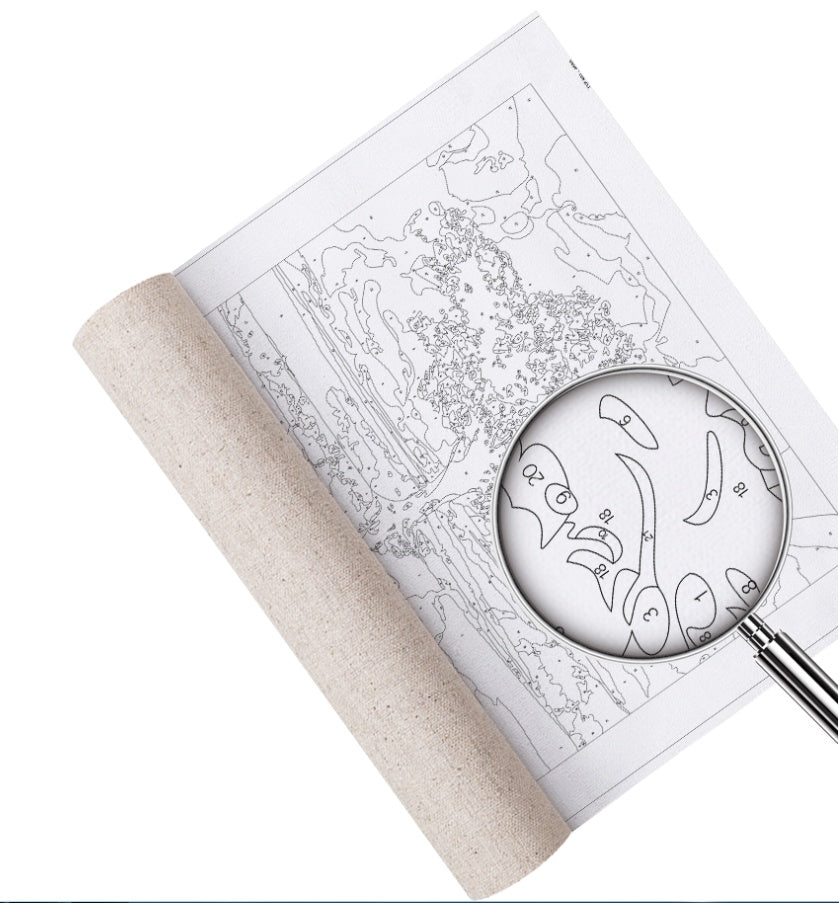 Paint By Numbers For Adults squirrel