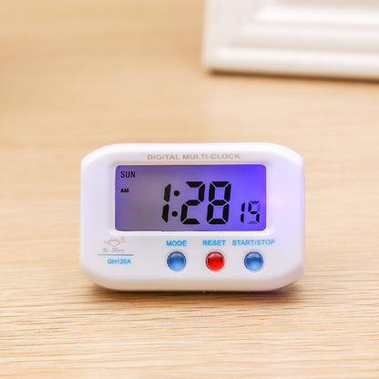 120A portable electronic clock with luminous