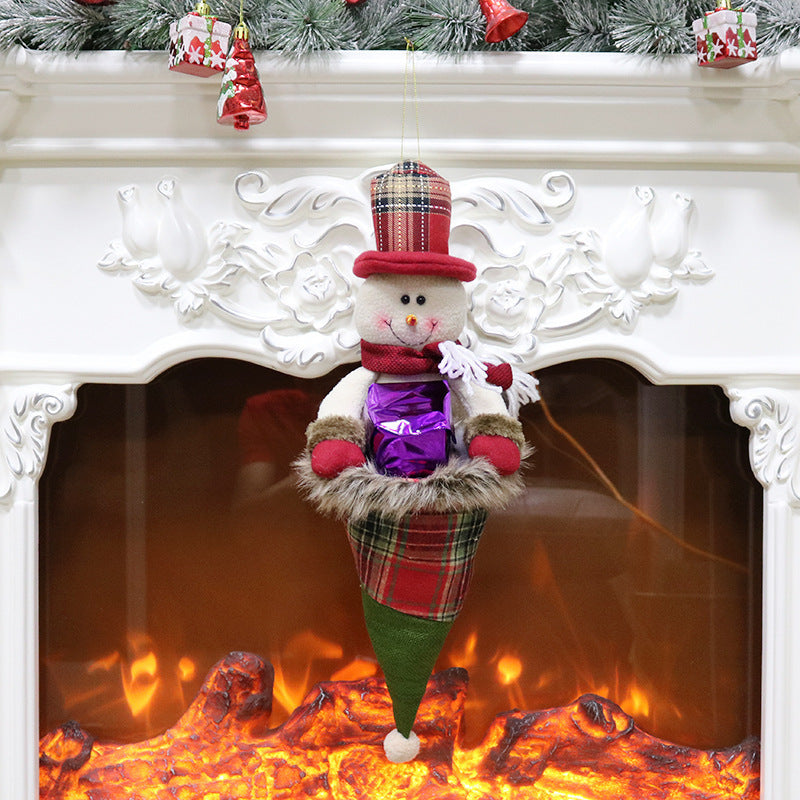 Christmas Pendant Gift Bag For The Elderly