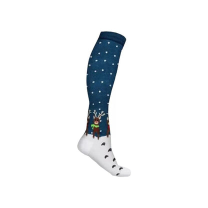 Christmas halloween new compression socks quick-drying breathable adult sports socks