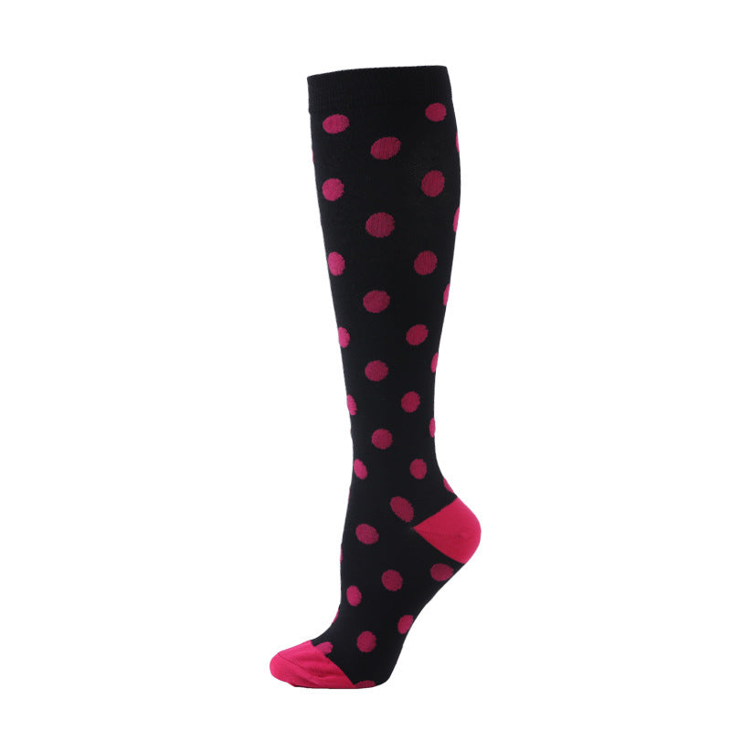 Sports Compression Socks Pattern Stretch Stockings