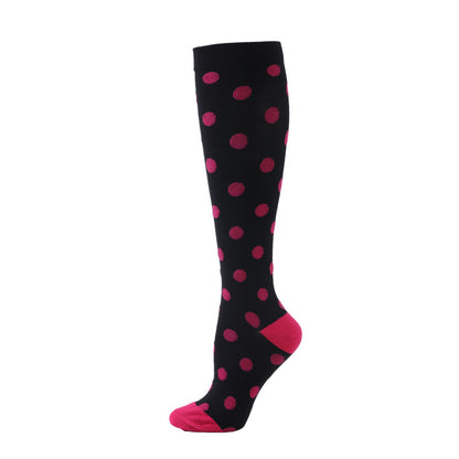 Sports Compression Socks Pattern Stretch Stockings