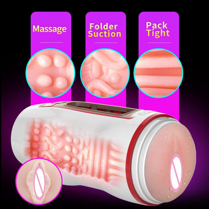 LETEN Male Masturbator Multi Speed Intelligent Electric Male Masturbation Cup Automatic Electric Sex Toys