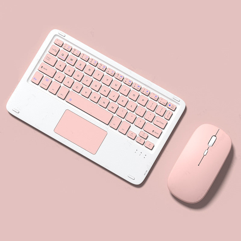 Mute Wireless Mouse With Touch Keyboard