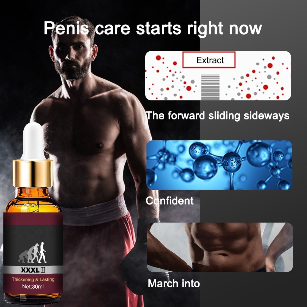 Men's Essential Oil Private Parts Massage Penis Exercise Health Care Sexy Adult