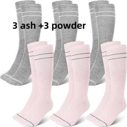 Pregnant Women Elastic Compression Mid-calf Calf Socks Female Skipping Rope Elastic Cycling