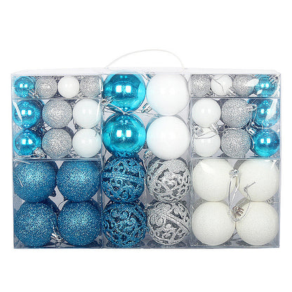 Christmas Ball 3-6cm Set Pvc Boxed Christmas Tree Decoration Colorful Ball
